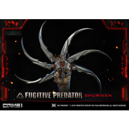 Predator 2018 busta 1/1 Fugitive Predator Shuriken 65 cm